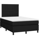  The Living Store Box spring postelja z vzmetnico črna 120x190 cm blago - Box Spring Postelja, (21497925) | Shoptok.si