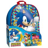 Lisciani Sonic Ruksak i karte 2u1, Plavi Cijene