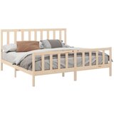  Posteljni okvir iz borovine 200x200 cm, (20601748) | Shoptok.si