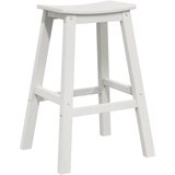 Barska stolica 2 pcs Bijelo 52 x 43 x 73,5 cm HDPE | Eponuda.com