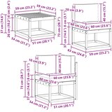  Set vanjskih sofa 6 kom. | shoptok.hr