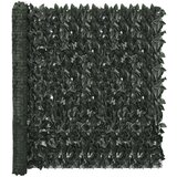 vidaXL Balkonsko platno s temno zelenim listjem 400x150 cm Cene