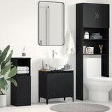 vidaXL Umivalnik Črni hrast Inženirski les 58 x 33 x 50 cm | Shoptok.si