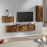  4-dijelni set TV ormarića boja dimljenog hrasta drveni | shoptok.hr