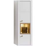 Hom`in VITRINA, bela, barve hrasta | Shoptok.si