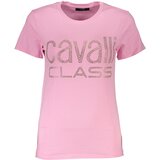 Cavalli Class WOMEN&#39;S SHORT SLEEVE T-SHIRT PINK | shoptok.hr