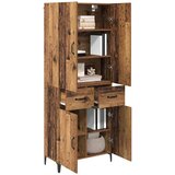  Highboard Staro drvo 69,5 x 34 x 180 cm Konstruirano drvo | shoptok.hr