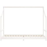 vidaXL Okvir za dječji krevet bijeli 2x(80x200) cm od masivne borovine | shoptok.hr