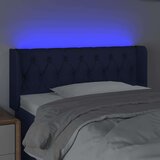  Posteljno vzglavje modro 93x16x78/88 cm blago, (20951927) | Shoptok.si