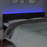  Uzglavlje crno 180x5x78/88 cm od tkanine | shoptok.hr
