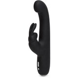 Happy Rabbit rabbit vibrator - slimline, črn Cene