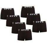 STYX 7PACK men's boxers sports rubber black | shoptok.hr