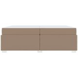  Krevetna konstrukcija Boja cappuccina 200 x 200 cm Umjetna koža | shoptok.hr