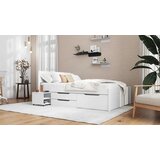Linea Natura POSTELJA S PREDALOM 140 cm x 200 cm , bela Slike