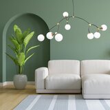 Toolight Stropni luster BLACK MAT APP1673-8CP | shoptok.hr