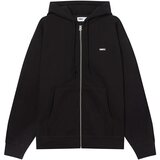 Obey Flis Established Works Bold Zip Hood Ii Fleece Črna Cene