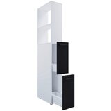 MID.YOU Visoka Omara Sadilo Xl, Bela, Siva | Shoptok.si