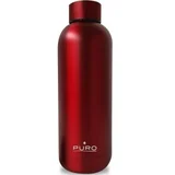 Steklenica HOT&COLD termo, nerjaveče jeklo, 500 ml, rdeča mat