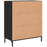  Kreveta Crna 69,5 x 33 x 82 cm Konstruirano drvo | shoptok.hr