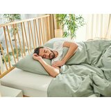Dormeo Posteljnina Linen - zelena 140x200 cm | Shoptok.si