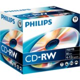 Philips 1x10 CD-RW 80Min 700MB 4-12x JC | shoptok.hr