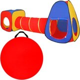 Kruzzel dječji šator 3 u 1: tipi, tunel i kućica, 288 cm | shoptok.hr