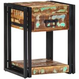  Noćni ormar Šareni 40 x 35 x 50 cm Čvrsto drvo iz reciklaže | shoptok.hr