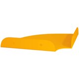  Lebdeća polica s policom s pohranom 4 pcs Žuta 15 x 15 x 2 cm | shoptok.hr