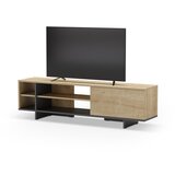 Marckeric TV omarica v hrastovem dekorju v naravni barvi 160x44 cm Cequoia – | Shoptok.si