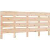 Maison Chic posteljno vzglavje - vzglavna omarica - nočna omarica 120x3x80 cm trdna borovina, (21704448) Cene