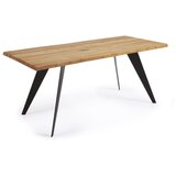 Kave Home Blagovaonski stol s pločom stola u dekoru hrasta 90x160 cm Koda – | shoptok.hr