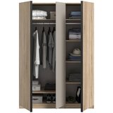 MID.YOU Omara S Klasičnimi Vrati Oakland, Barva Hrasta | Shoptok.si