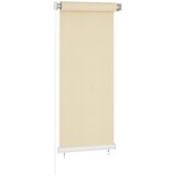 vidaXL vanjska roleta za zamračivanje krem 60 x 140 cm HDPE | shoptok.hr