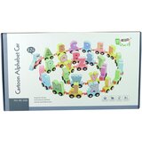 Lean_Toys Leseni vlakec Črke abecede | Shoptok.si