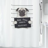 Spirella Zavesa za tuš 180x200 cm Bad Dog – | Shoptok.si