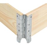  Povišena gredica 60 x 80 cm od masivne borovine | shoptok.hr
