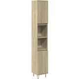  3-dijelni set kupaonskog namještaja boja hrasta sonome drveni | shoptok.hr