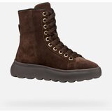 Geox Spherica EC4.1 Women's Ankle Boots Dark Brown - Ladies | shoptok.hr