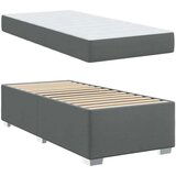  Krevetna konstrukcija Ostalo Tamno siva 80 x 200 cm tkanina | shoptok.hr