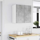 vidaXL Kuhinjska stenska omarica Betonska siva 60x31x60 cm | Shoptok.si