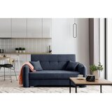 ELTAP Temno modra raztegljiva/s prostorom za shranjevanje sedežna garnitura iz šenilje 155 cm Laine – | Shoptok.si