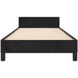  Okvir za krevet s uzglavljem crni 90x190 cm baršunasti | shoptok.hr