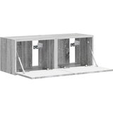 vidaXL TV zidni ormar Zidne 2 pcs Siva Sonoma 60 x 31 x 29.5 cm | shoptok.hr
