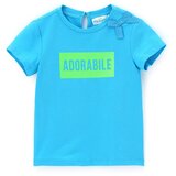 Original Marines majica DBP1080NF_Turchese01 turkizna D 9-12 MONTHS | Shoptok.si