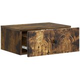  Stenski nočni omarici 2 pcs Dimljen hrast 49 x 34,5 x 20 cm, (5000209790) | Shoptok.si
