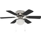  Stropni ventilator s osvjetljenjem Ø 82 cm Crna | shoptok.hr