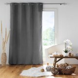 Douceur d intérieur Antracitno siva akustična zavesa 140x260 cm Jupiter – | Shoptok.si