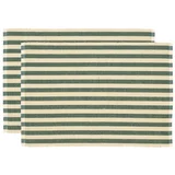 Platnena podloga 2 kom 33x48 cm Statement Stripe -