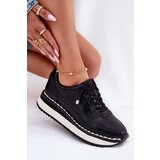 Big Star Women's Leather Sneakers On Platform | shoptok.hr