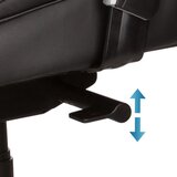MID.YOU Pisarniški Stol Pullmann, Črna | Shoptok.si